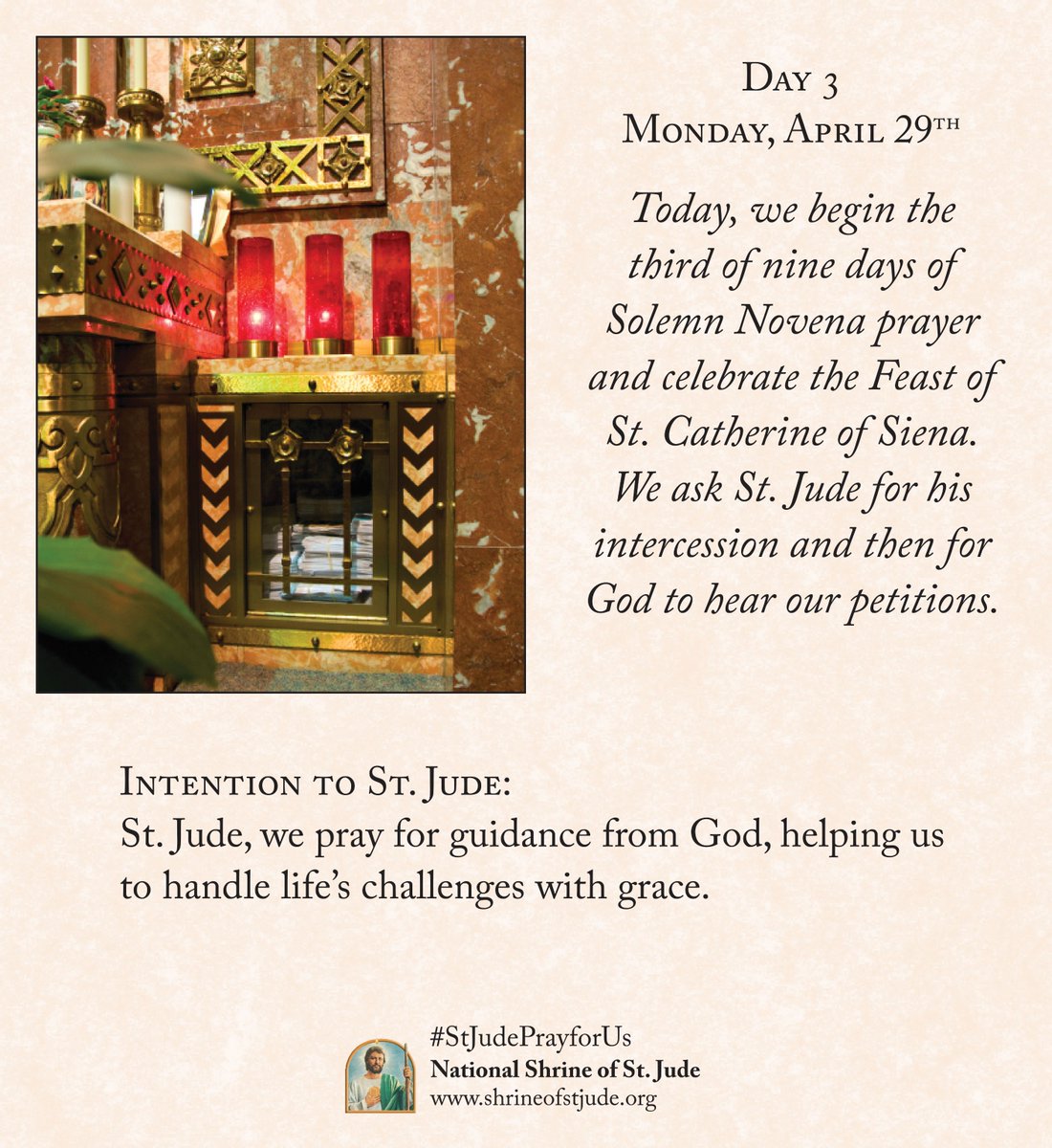 Day 3 - Spring Solemn Novena to St. Jude

Novena Video: bit.ly/april24novena3
Novena Meditations: bit.ly/springnovena

-

#stjude #saintjude #stjudenovena #catholic #prayer #God