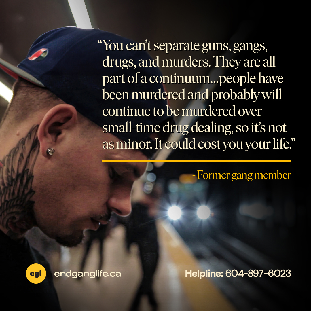 Join us in spreading awareness about the realities of gang life. Interested in learning more about #EndGangLife visit our website. 🔗endganglife.ca #CFSEUBC #GangPrevention #EmpowerYouth