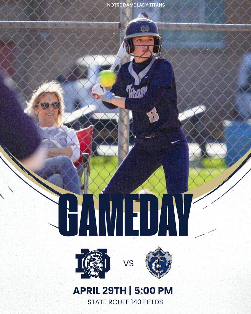 🥎GAMEDAY🥎
📍 RT. 140 FIELDS
 🕔 5PM START
🆚 EAST

The Lady Titans will try to clinch their 4th straight undefeated SOC season and extend their 48 game SOC winning streak. #socchamps #itsgotime