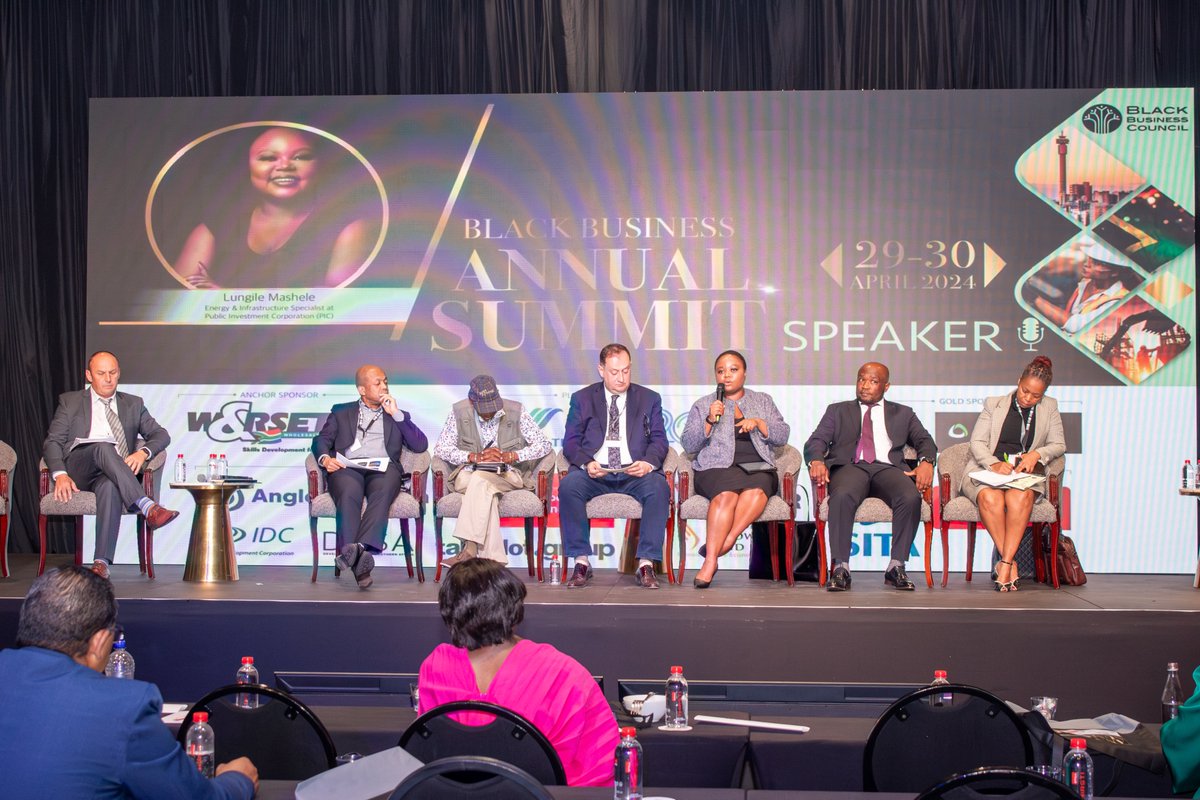 Speakers offer compelling perspectives on 'Energy Security/Sovereignty and the Just Transition,' noting South Africa's tendency to emulate Western models rather than prioritize innovation. #BLACKBUSINESSSUMMIT2024
