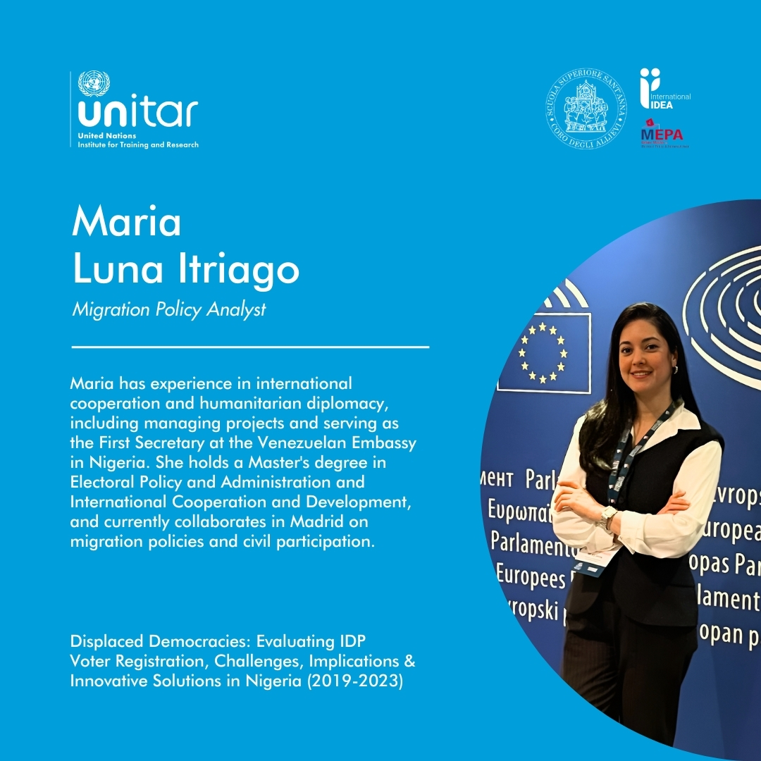 UNITAR (@unitar) on Twitter photo <a href="/MariaLuItriago/">Maria Luna Itriago</a> An initiative of the <a href="/SssaMepa/">MEPA.SSSA</a>, a partnership with <a href="/ScuolaSantAnna/">ScuolaSantAnna</a> and @int_idea.
Limited spots are available!
To attend, send an email to mepa@santannapisa.it.
#MEPA #UNITAR #KnowledgetoLead <a href="/MariaLuItriago/">Maria Luna Itriago</a> An initiative of the <a href="/SssaMepa/">MEPA.SSSA</a>, a partnership with <a href="/ScuolaSantAnna/">ScuolaSantAnna</a> and @int_idea.
Limited spots are available!
To attend, send an email to mepa@santannapisa.it.
#MEPA #UNITAR #KnowledgetoLead