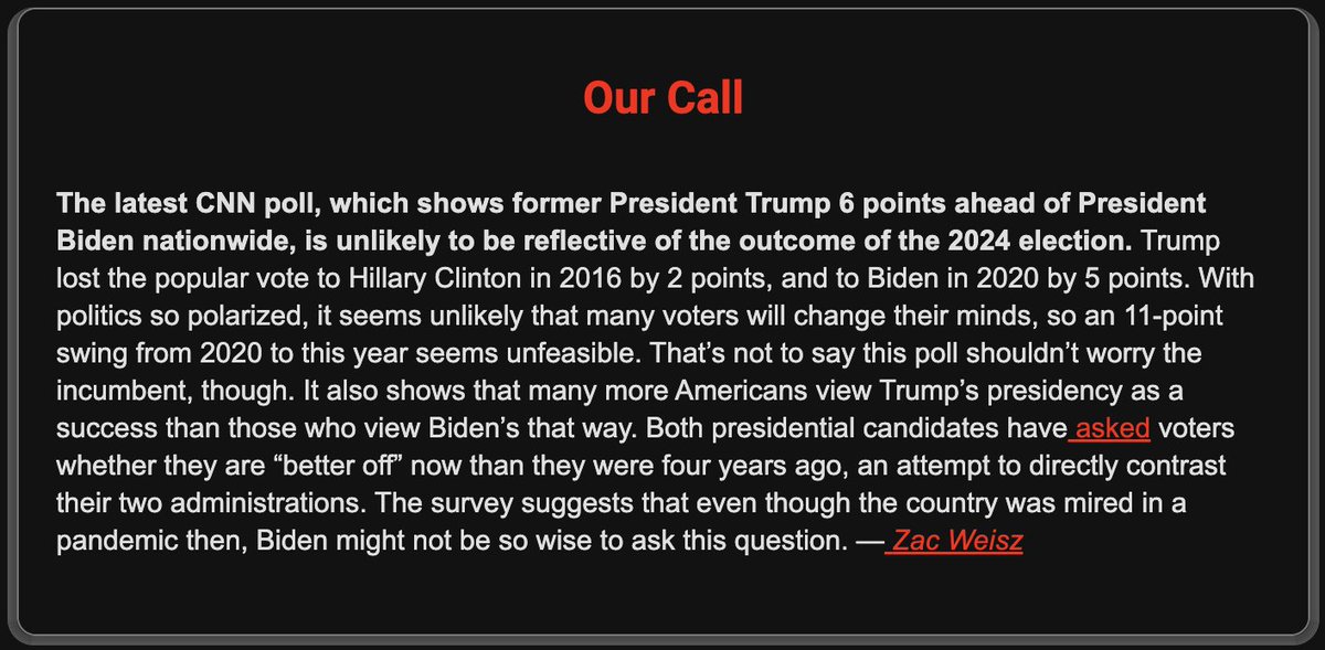 President Biden may be wise to stop asking voters if they are 'better off' now than they were 4 years ago, even though we were mired in a pandemic then. My take in today's @njhotline