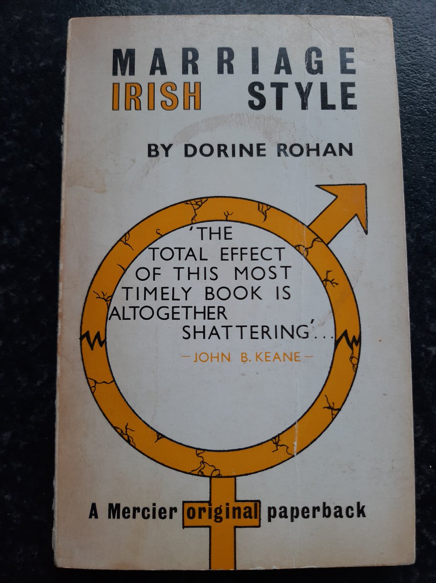 Day 29 of Read Irish Women Challenge 24 is a book that is under 300 pages. Going oldschool again with a book published in 1969 that clocks in at 127 pages. Marriage Irish Style by Dorine Rohan is a very eyeopening read about marriage at that time #ReadIrishWomenChallenge24