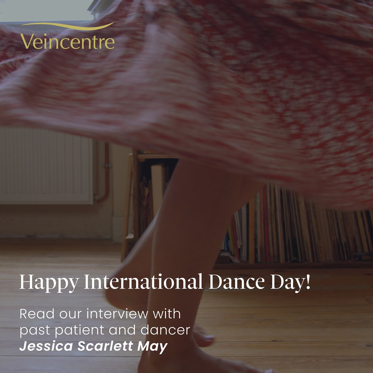 Happy International Dance Day! 💃🕺 We caught up with Jessica, our past patient who is also a keen dancer. Read more: ow.ly/5nSL50RpevT #internationaldanceday #dance #varicoseveins #veinhealth