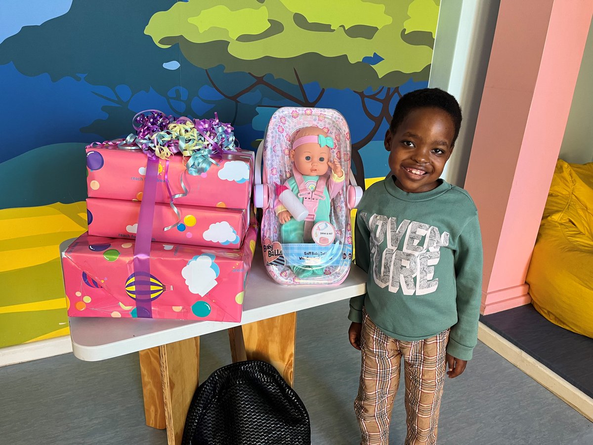 Meet Iminathi, a joy-filled 9-year-old. Her dream of a toy collection came true! Seeing her radiant smile light up the room was priceless. At Reach for a Dream, we believe in the power of dreams to inspire hope. #DreamsDoComeTrue #InspireHope #BestDayEver