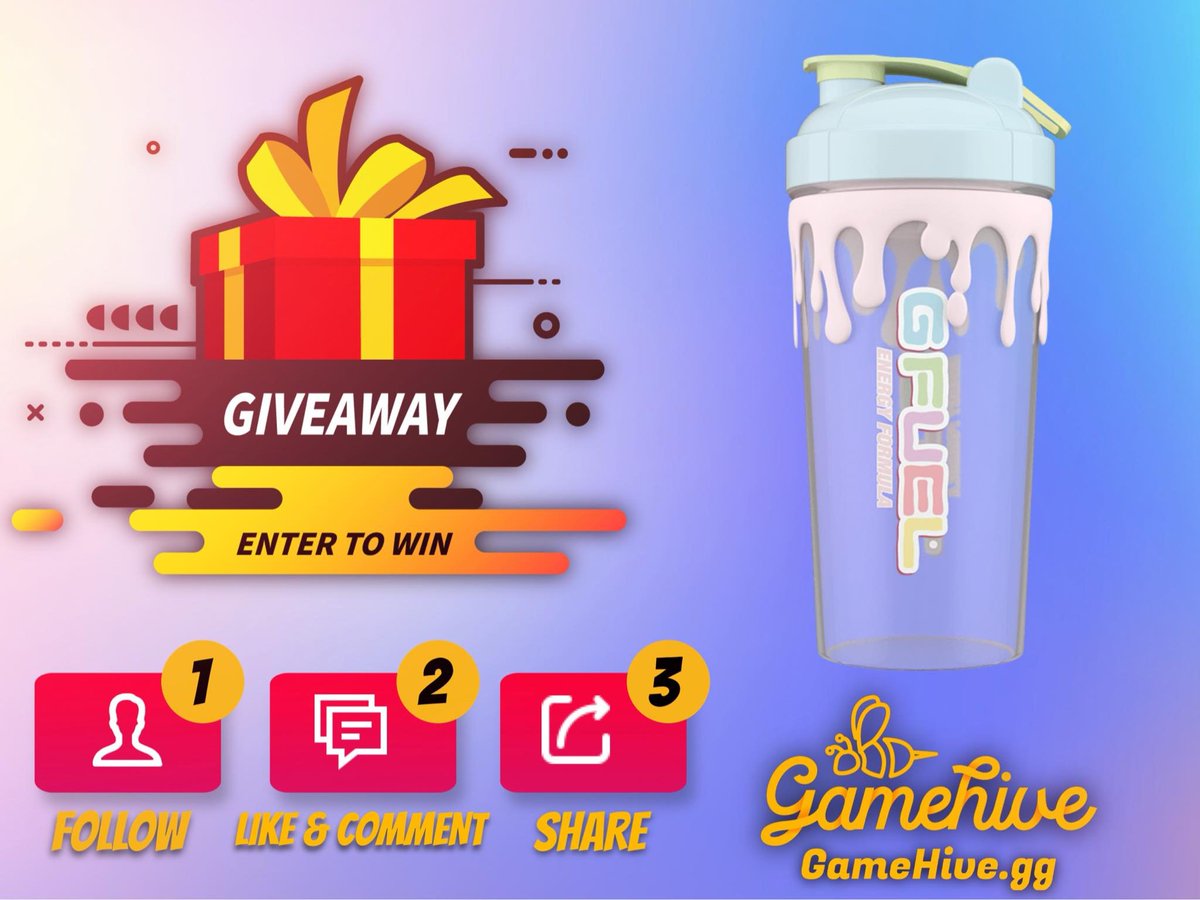 🚨GIVEAWAY ALERT🚨

🌻To celebrate our Spring BOGO50 sale that's going on all week, we're giving away a #GFuel Pastel Drip Shaker! 

🌞Follow+Like+RePost+Comment what u💖about Spring to #WIN a Pastel Drip Shaker!

🎁1 Winner Picked TMRW!

🛍️Shop BOGO50: gmhv.net/shop