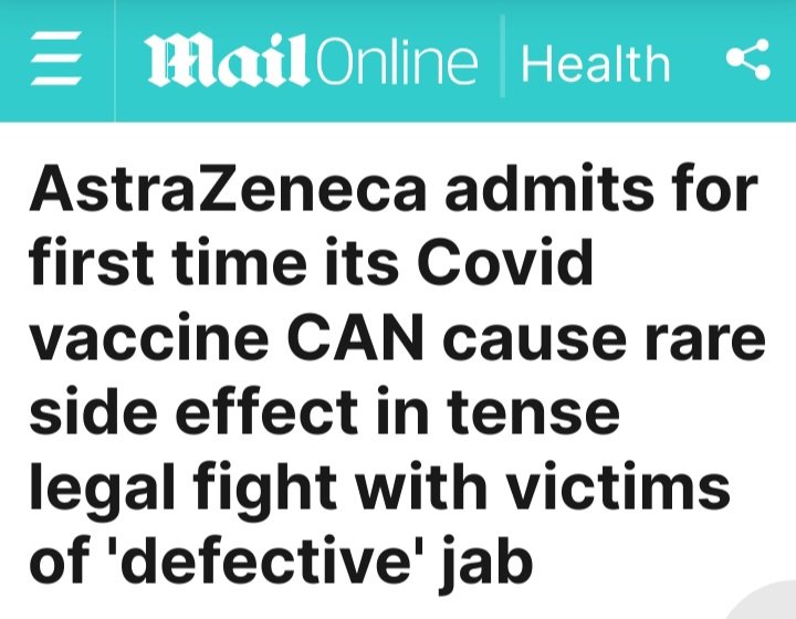 The HSE told us that this deadly poison was 'safe and effective'.

#SafeAndEffective 
#CovidVaccine 

 dailymail.co.uk/health/article…