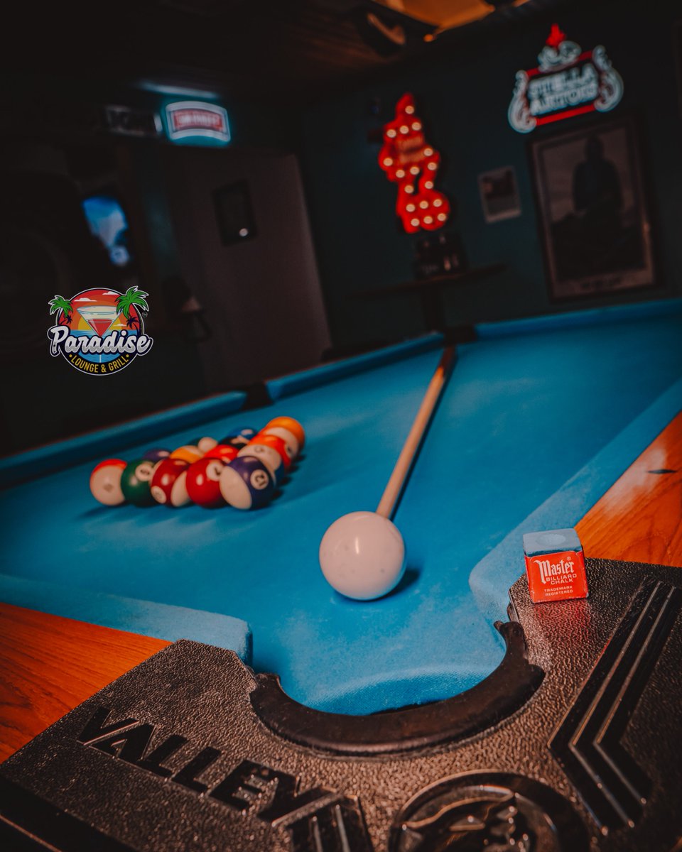 How about a round of pool during your lunch break? 🎱

#paradiseloungeandgrill #pool #pooltable #lunch #guysnight #drinks #sandiego
