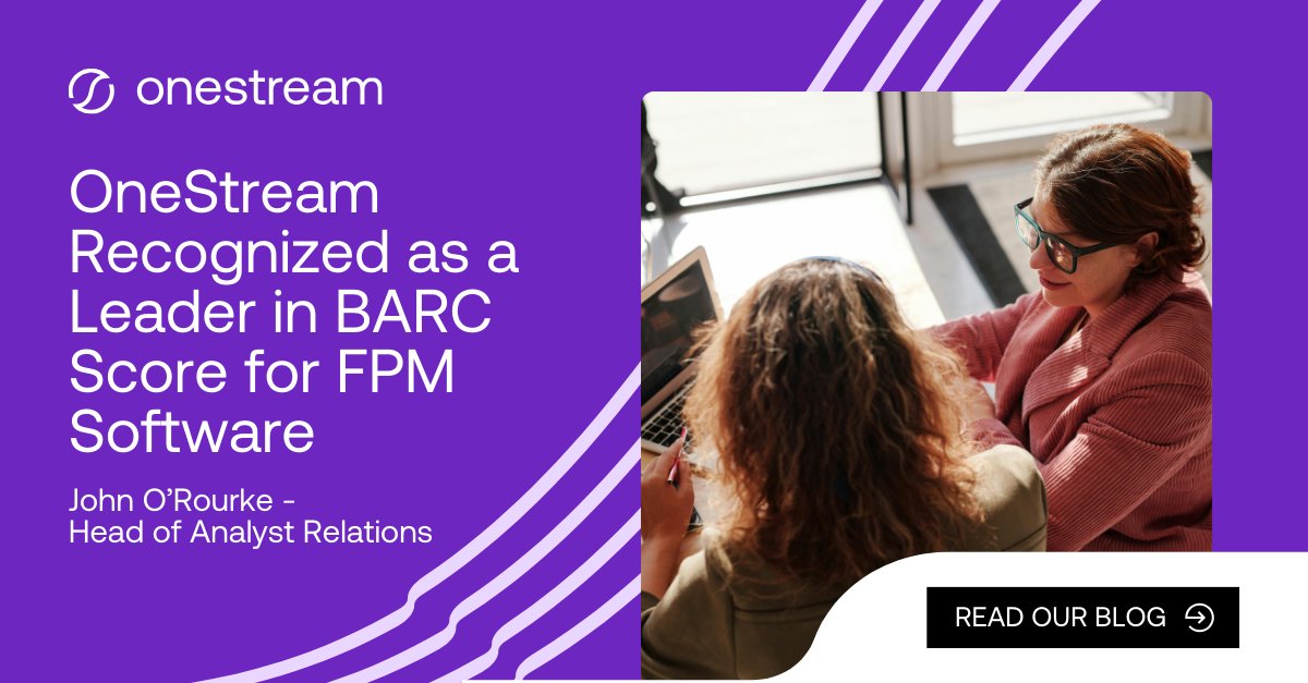 Check out our blog focusing on BARC's Financial Performance Management score report and learn how organizations can Take Finance Further and thrive in the digital age. hubs.ly/Q02vf8hx0

#TakeFinanceFurther #Finance #Management