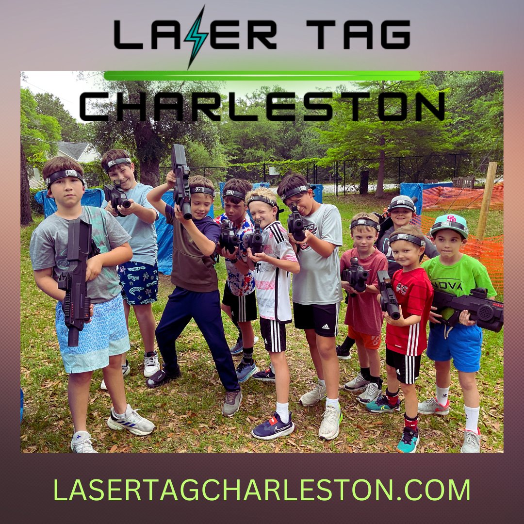 We had an absolute #blast with everyone who came out to play #LazerTag with us this past #weekend! Thanks for joining in the #fun all y'all 📷 #weekendfun #mondayvibes #getoutside #lasertag #tacticalgames #familyfun #AdventurePark #charleston #SouthCarolina #lowcountry