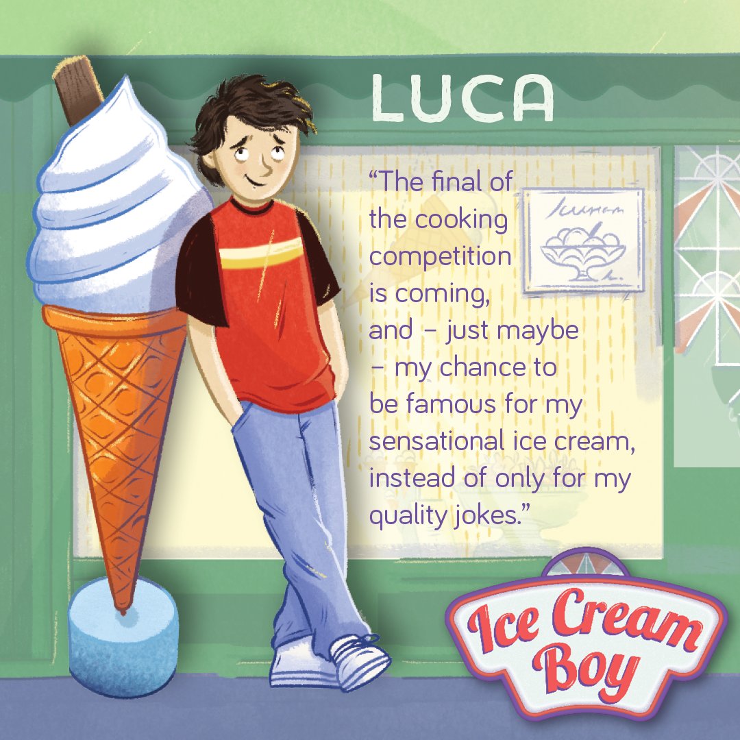 12-year-old Luca Verani dreams of taking over his family's ice cream cafe 🍦 But then his aunt announces she's selling the business, and his nonna's memory is disappearing. As Luca's worries pile up, will his dreams melt away? 📖Read an extract: discoverkelpies.co.uk/books/uncatego…
