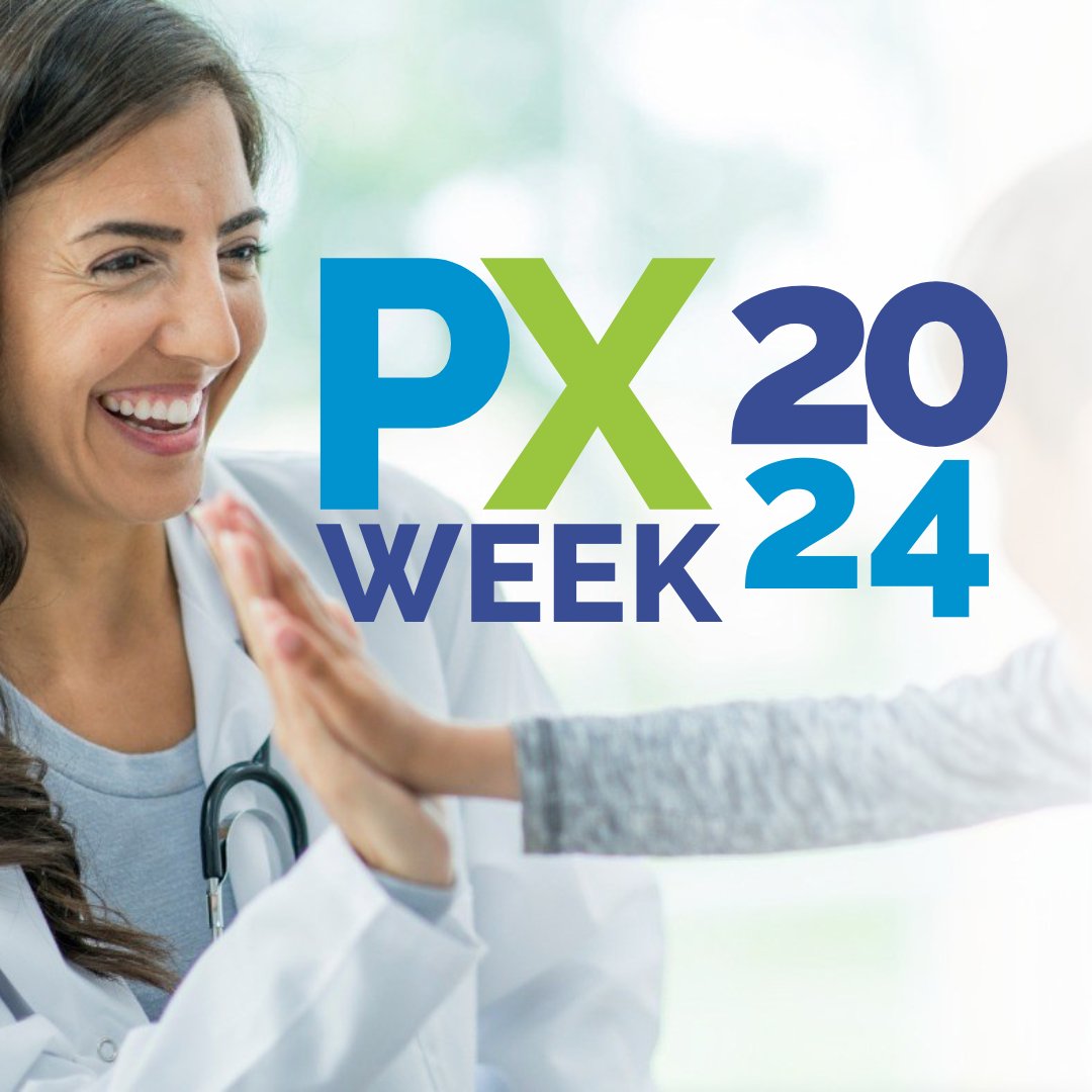 Happy PX Week!

From nurses and physicians to support staff and executive professionals to patients, families, and communities served, the Institute hopes to bring together healthcare organizations across the globe to observe PX Week.

Learn More ow.ly/M2jZ50RqLUO