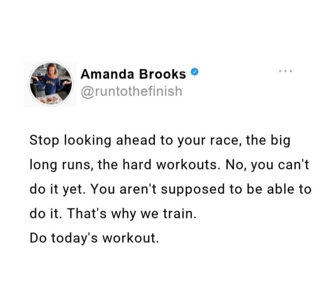 One workout at a time! You've got this! 💪 #mondaymotivation #running