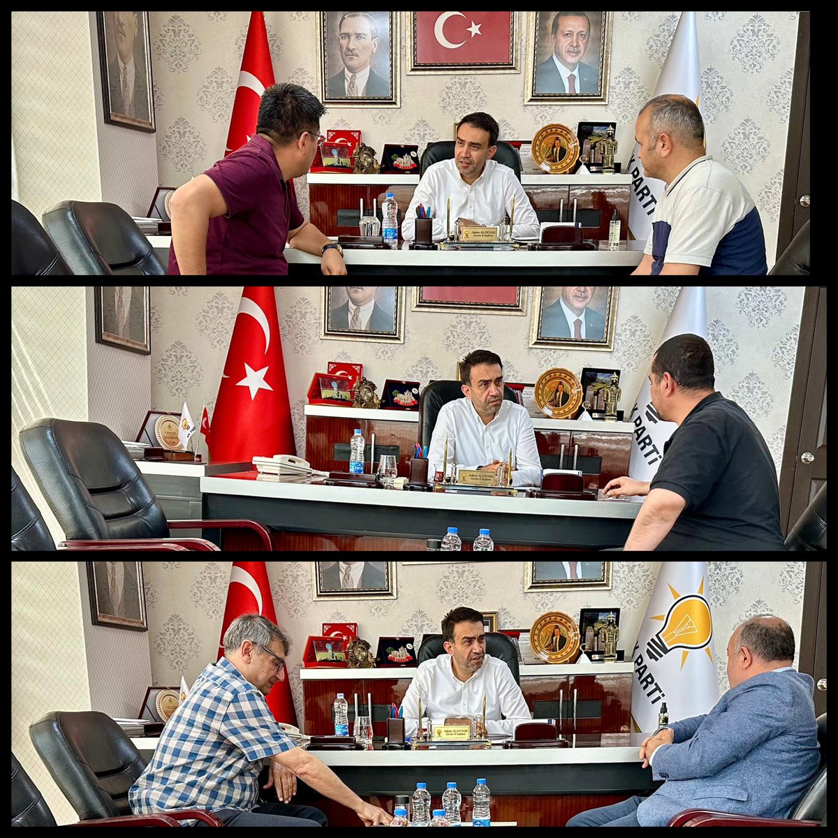 📍AK Parti Mersin İl Başkanlığı İl Başkanlığı’mızda vatandaşlarımızı ağırlayarak sorunlarına çözüm bulmaya çalıştık. #Mersin #AKParti
