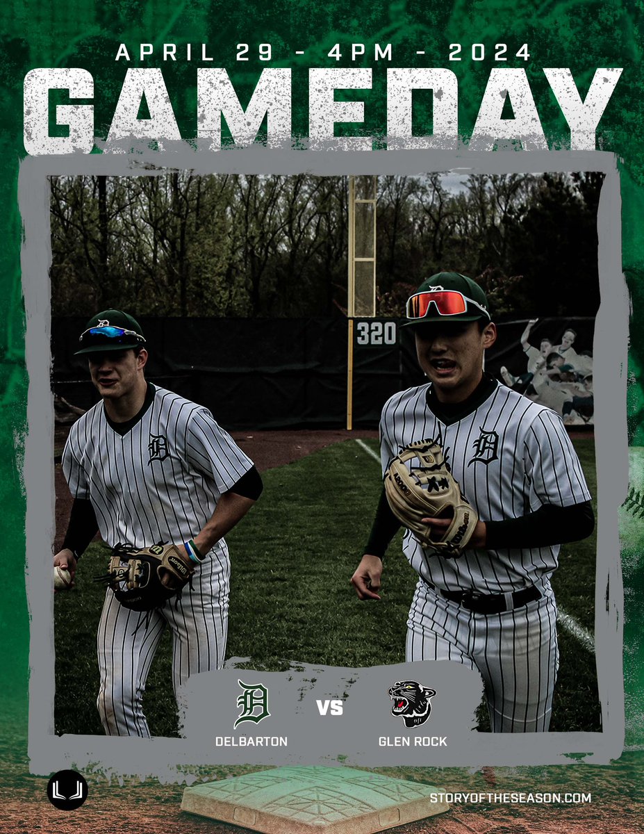 Game Day: Delbarton plays host to Glen Rock today with a first pitch slated for 4:30pm! #delbartonbaseball #playfast
