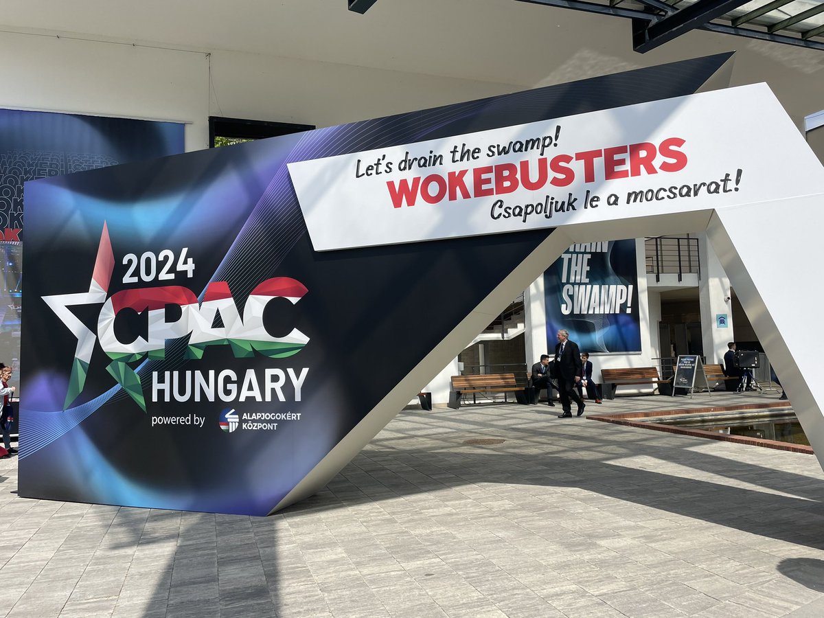 wir waren auf der CPAC Hungary - ein Treffen bei Viktor Orban mit Trump-Anhängern und Spitzen der europäischen Rechten wie Geert Wilders und Vox-Chef Abascal. Ich hab dort Harald @vilimsky interviewt, zu sehen heute um 20.00 in #heissumfehdet auf #puls24, Reportage folgt!