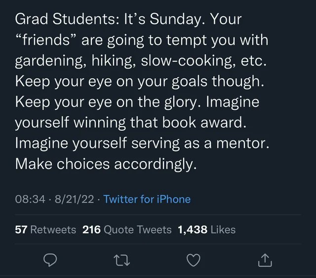 PhD is NOT about learning how to work 12h / day. It is NOT about mastering the art of working on weekends. PhD is about learning how to be efficient. How to spend much less time on the same task. How to work smart and creatively. It's kind of obvious, but... Instead of…