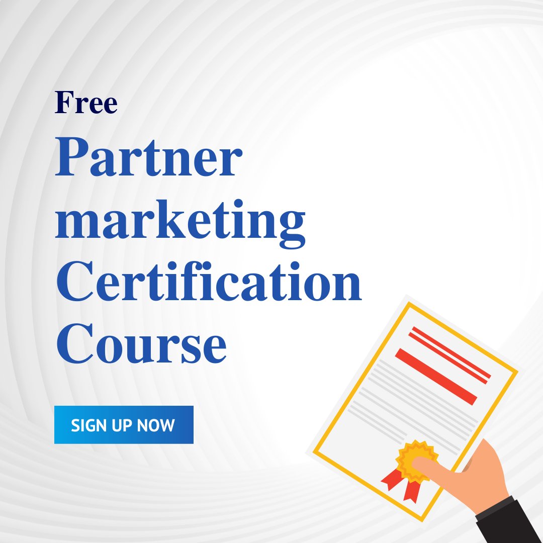 Passionate about partner marketing? Mindmatrix Certification Course is for you! Sign up for free to unlock knowledge & fuel professional growth -\nhttps://www.mindmatrix.net/partner-marketing-university/\n\n#PRM #SalesEnablement #PartnerMarketing #ChannelEnablement