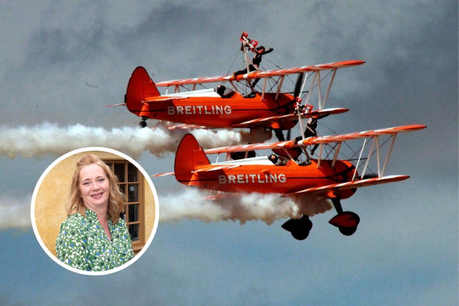 A DETERMINED fundraiser has been left cursing the weather again after her charity wing walk was postponed for a third time. dlvr.it/T69Trm 👇 Full story