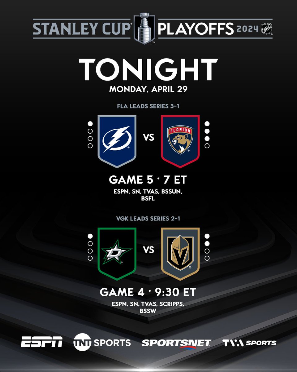 NHL (@nhl) on Twitter photo The battle continues. 😤 #StanleyCup 
Will the <a href="/FlaPanthers/">x - Florida Panthers</a> head to the Second Round after tonight? 👀 The battle continues. 😤 #StanleyCup 
Will the <a href="/FlaPanthers/">x - Florida Panthers</a> head to the Second Round after tonight? 👀