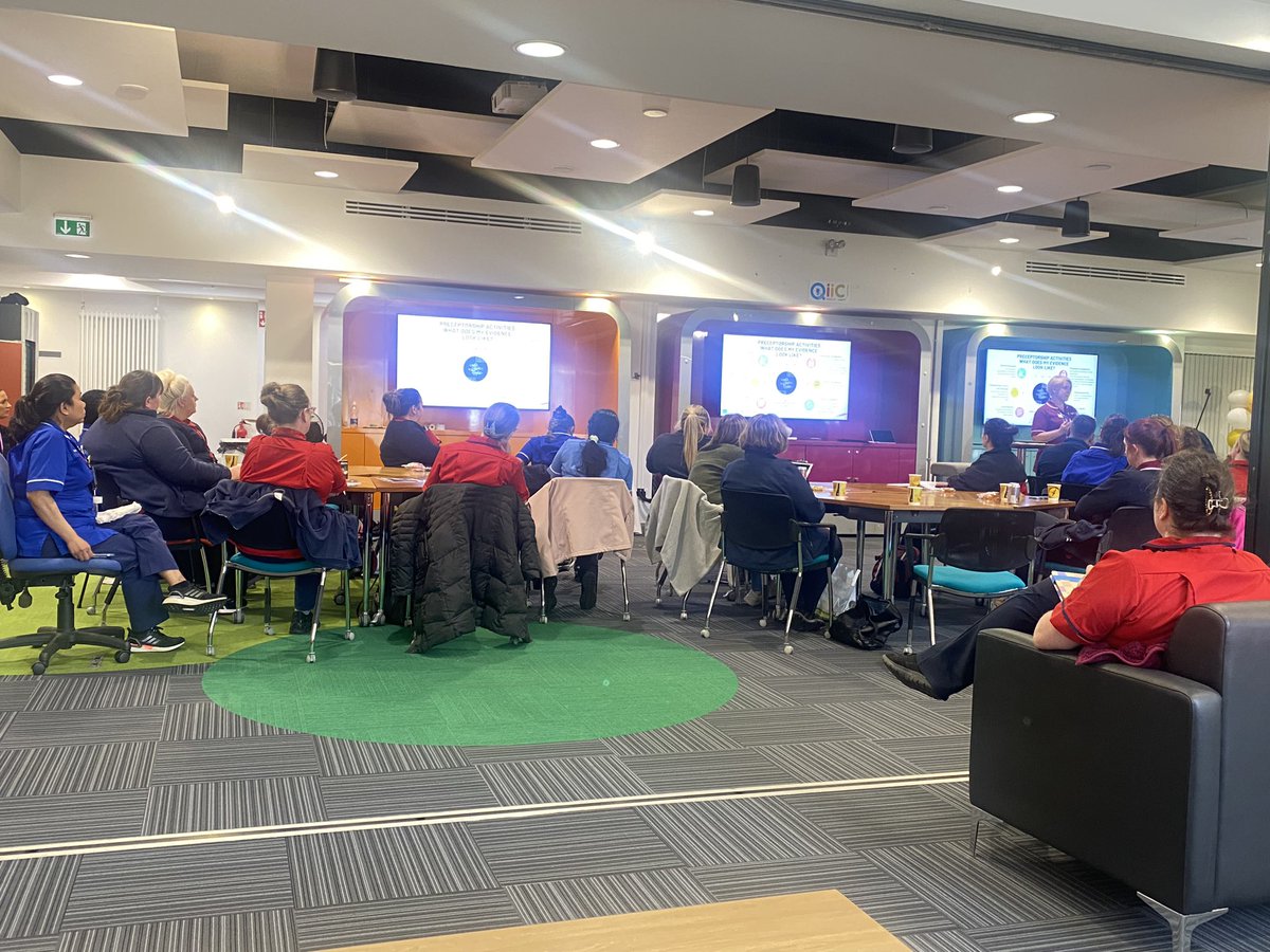 <a href="/setrust/">South Eastern Trust</a> Launch of new preceptorship support programme and portfolio for newly qualified nurses and midwives. Let’s look after ourselves so we can look after others <a href="/rosydevlin/">Roisin</a> <a href="/leanne240682/">Leanne Jones</a> <a href="/kempson2005/">Tracy Gibney</a> <a href="/QUBSONM/">QUBNursing&Midwifery</a> <a href="/RCM_SETrust/">RCM South Eastern Trust</a> <a href="/UlsterUniSoNP/">Ulster Uni Nursing and Paramedic Science💙</a> <a href="/OpenUniversity/">The Open University</a>