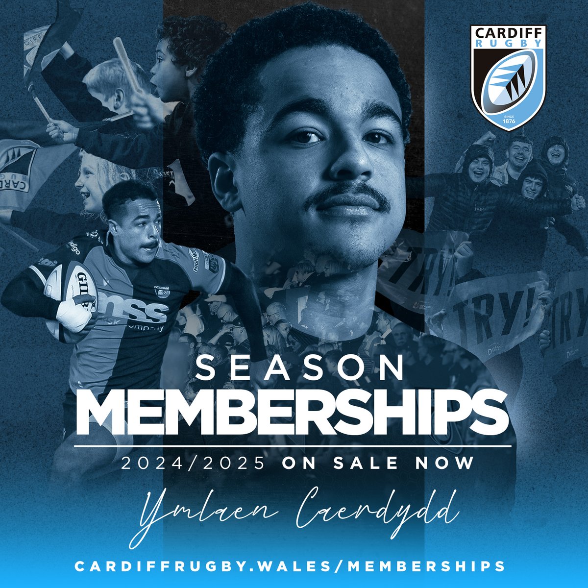 Join Theo and the gang next season with 2024/25 Season Membership. Secure your place at the best price during the Early Bird window. 🐦 🔗 eticketing.co.uk/cardiffrugby/E… #AlwaysCardiff 🔵⚫️