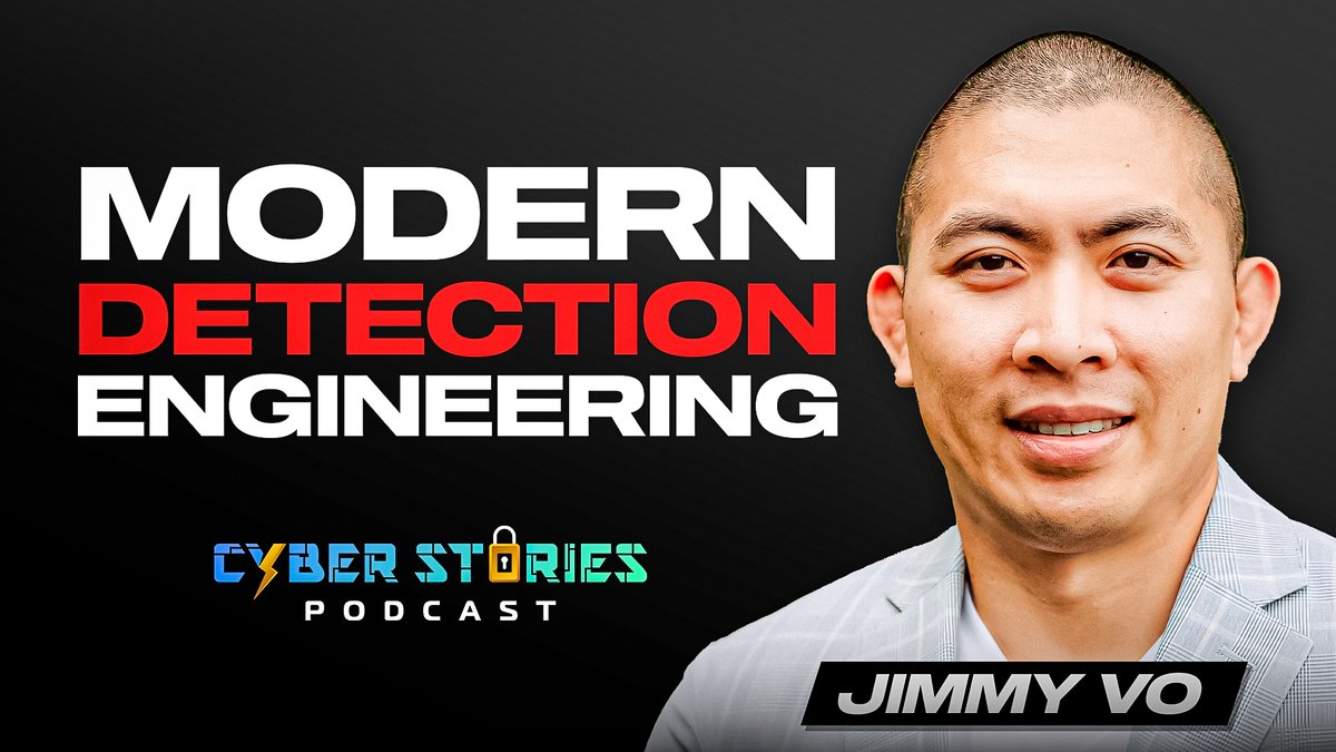 I'm excited to be back with the Cyber Stories podcast! Today’s episode features a mentor and colleague, @JimmyVo, and we discuss careers, threat intelligence, detection engineering, cloud security, hiring, Brazilian Jiu-Jitsu, and so much more. 👉🏽youtu.be/R-iTJtjdenY?si…