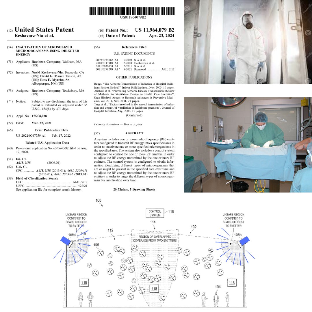 Leave your hazmat suits at home, directed energy is bringing a fresh look to sterilizing areas. 

Raytheon is awarded new patent related to using directed energy emitters for sterilization.

US Patent No. 11,964,079

#CleanAir #raytheon #patents