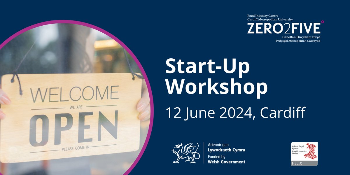 Join us for our Start-Up Workshop where delegates will gain insight into the fundamentals of launching a business in the food industry, looking at considerations such as food safety, legislation and market research. 📅12 June Register now: eventbrite.co.uk/e/start-up-wor…