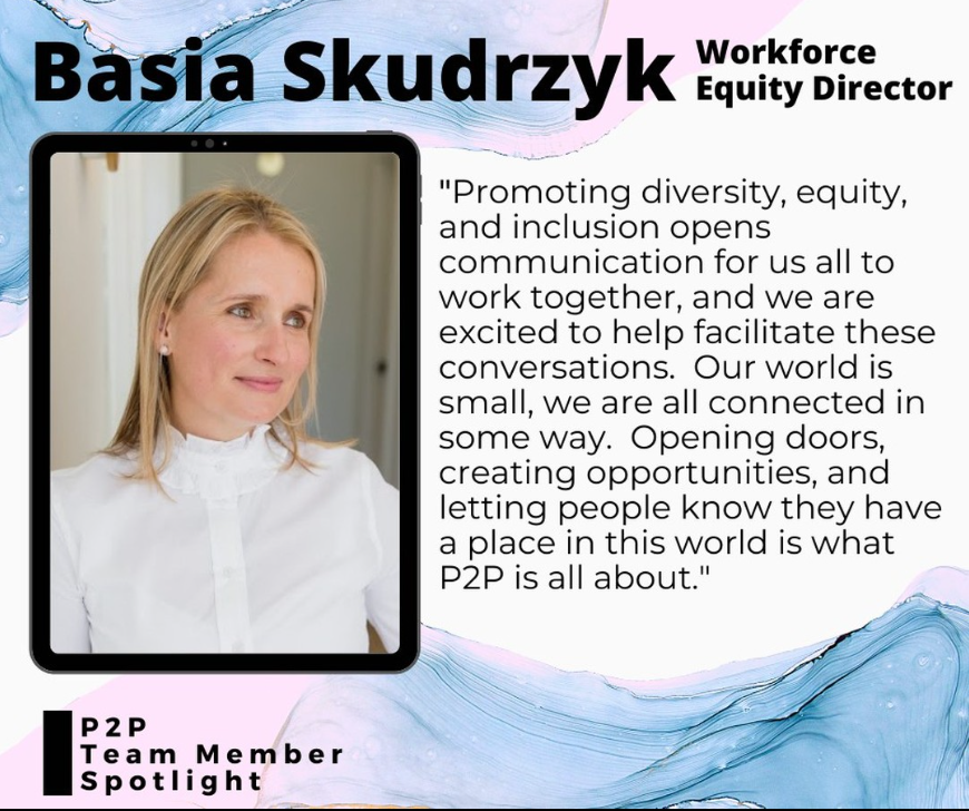 This month, I'd like to recognize From Prison Cells to PhD's Workforce Equity Director, Basia Skudrzyk. We appreciate Basia's contributions at P2P and look forward to seeing her efforts at work. #p2p #prison2pro #ItsNeverTooLate #StanleyAndrisse #STEM #Education