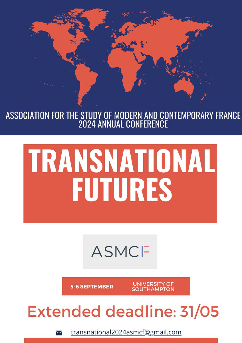 Instead of our traditional #MeetTheCommitteeMonday, today we have a very exciting announcement for you: the deadline to submit an abstract for our 2024 Annual Conference has been extended! If you have not submitted your proposal yet, you now have until 31/05