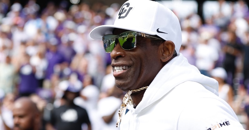 It wasn't all about the transfer portal this past weekend for Deion Sanders and the Colorado staff as they also hosted a terrific group of high school prospects. The consensus is it was 'electric' in Boulder for Saturday's spring game. Story: on3.com/news/recruits-…