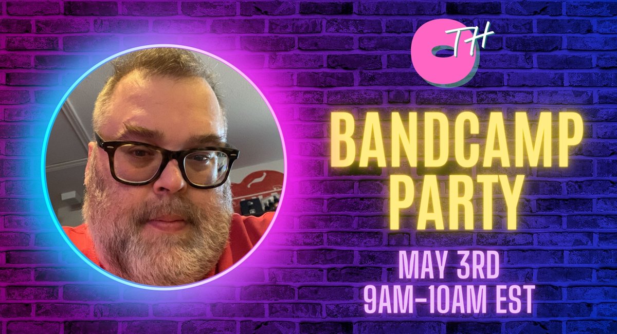 Get notified when the @bandcamp party starts this Friday! A Streaming Event to promote bandcamp, and features some of each Hosts favorites from the platform. May 3rd - 9am-10am EST - Kelly Kintner - youtube.com/watch?v=KD15sU…