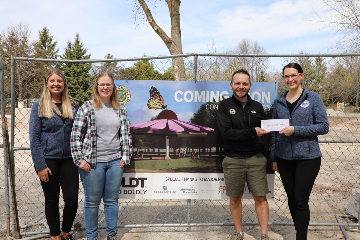 Congrats to Heckrodt Wetland Reserve on being a recipient of one of our grants! The grant will be used to help fund their Coneflower Pavilion Project.

#Octoberfest, an event of the Fox Cities Chamber, awards grants to local non-profit organizations throughout the #FoxCities.