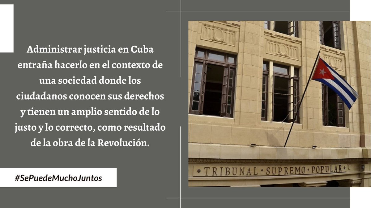 #Cuba 
#JusticiaEfectivayTransparente
