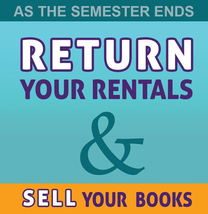 Don't miss the deadline! Rental returns for #Hawks are due on Tuesday, May 7th. Return your rental #books and earn extra cash by selling your used books. Visit our website #howardcollegebookstore or stop by the store! #YourCampusStore