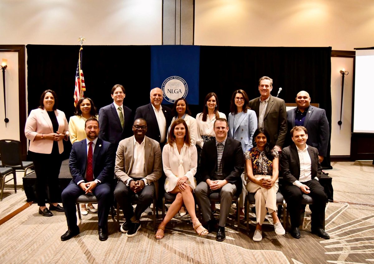 I learned a lot from my fellow LGs from both sides of the aisle at the @NLGA Spring Meeting in Myrtle Beach, SC! Thank you to @NLGA Chair, @IALtGov Adam Gregg, and our host, LG @PamelaEvette, for your bipartisan leadership.