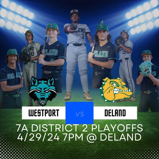 Playoff baseball, see you there!⚾️
#UnderTheLights❗️