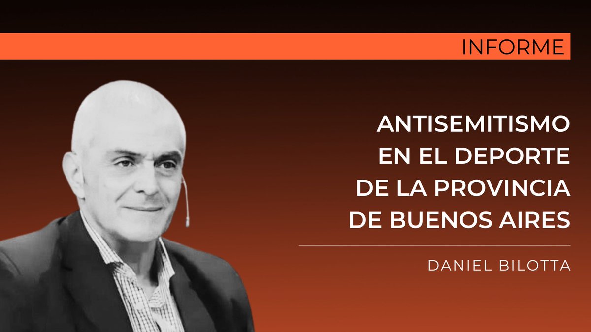 ANTISEMITISMO EN EL DEPORTE DE LA PROVINCIA DE BUENOS AIRES. Esta noche en #OdiseaArgentina: Informe de Daniel Bilotta (@DanielBilotta ). ➡️LN+ ⏰Lunes 22 hs.