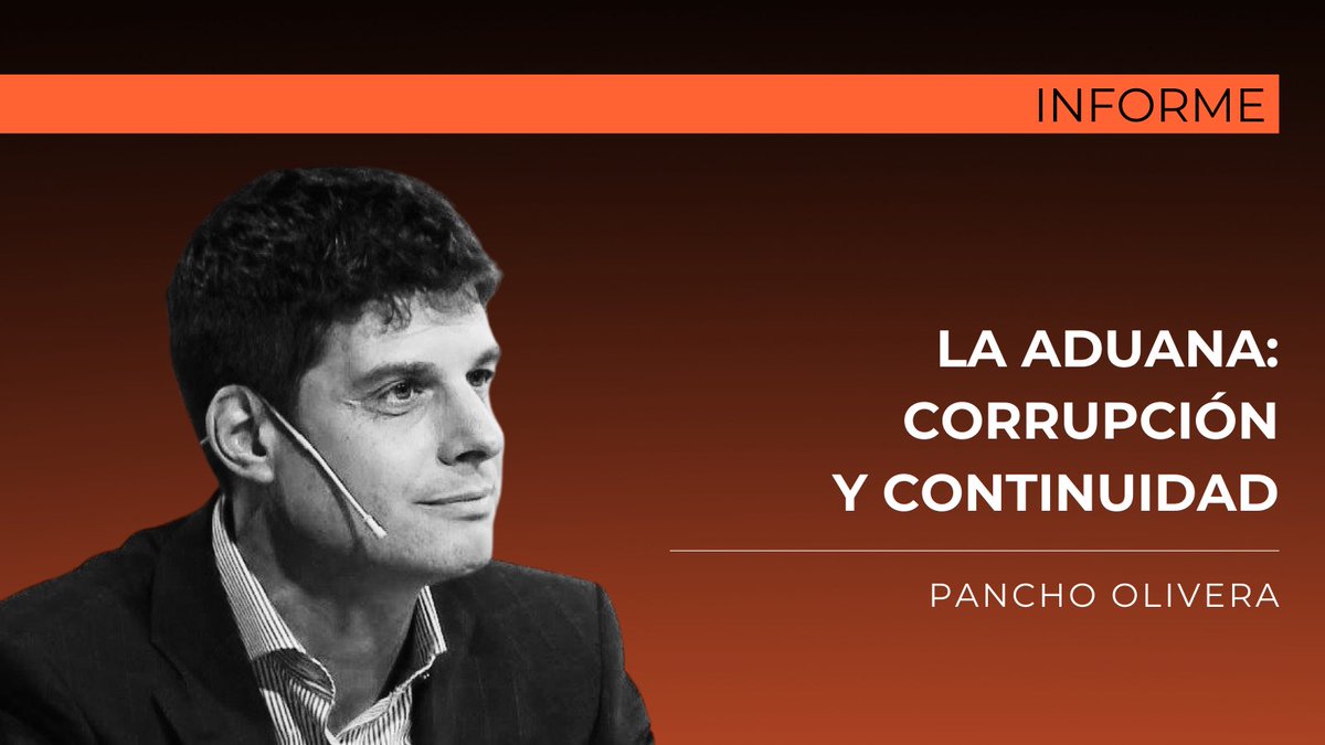 LA ADUANA: CORRUPCIÓN Y CONTINUIDAD.. Esta noche en #OdiseaArgentina: Informe de Pancho Olivera (@FranOliveraOK ). ➡️LN+ ⏰Lunes 22 hs.