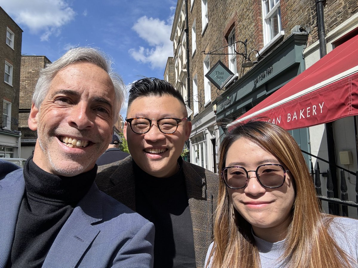 Great to meet up today with John Zai and Kelly Chan from @TechChinaAdv to discuss plans and delegations for @LDNTechWeek and a new TCA group in Chongqing! @CENTI_London @GlobalTechAdv @TechLondonAdv