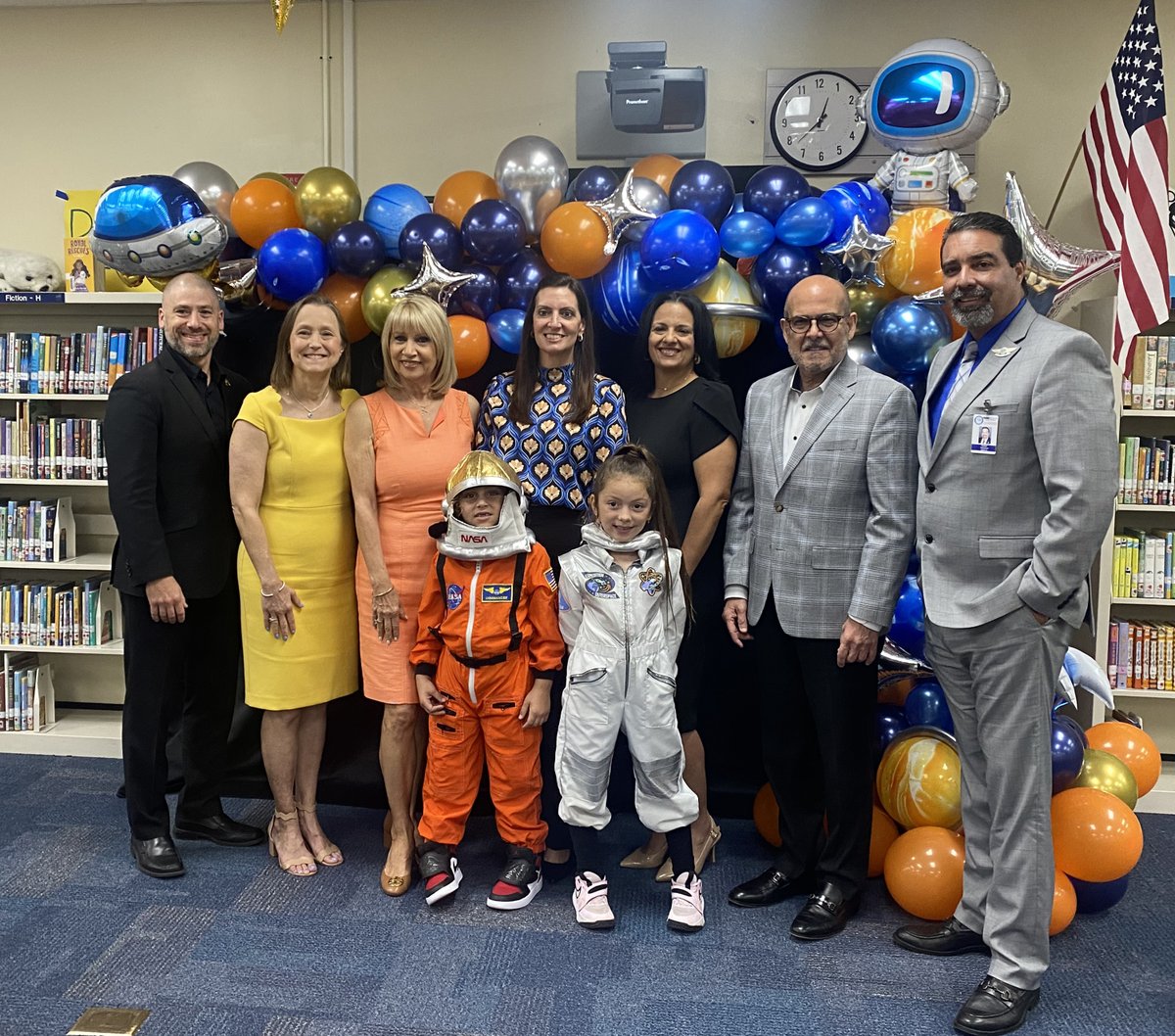 Lt. Gov. Jeanette Nuñez and Superintendent Dotres visited N. B. Bossard Elem. They announced the 3rd annual Lt. Gov’s Space Art Contest. Special guests included board members Mary Blanco and Mari Tere Rojas. <a href="/MDCPS/">Miami-Dade Schools</a> <a href="/SuptDotres/">Jose L. Dotres, Ed.D.</a> <a href="/MariTereMDCPS/">Mari Tere Rojas🍎</a> <a href="/MaryBlancoMDCPS/">Mary Blanco</a> #yourbestchoicemdcps