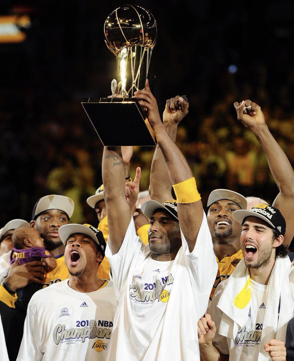 Kobe's 5th Championship in 2010 🐍💛