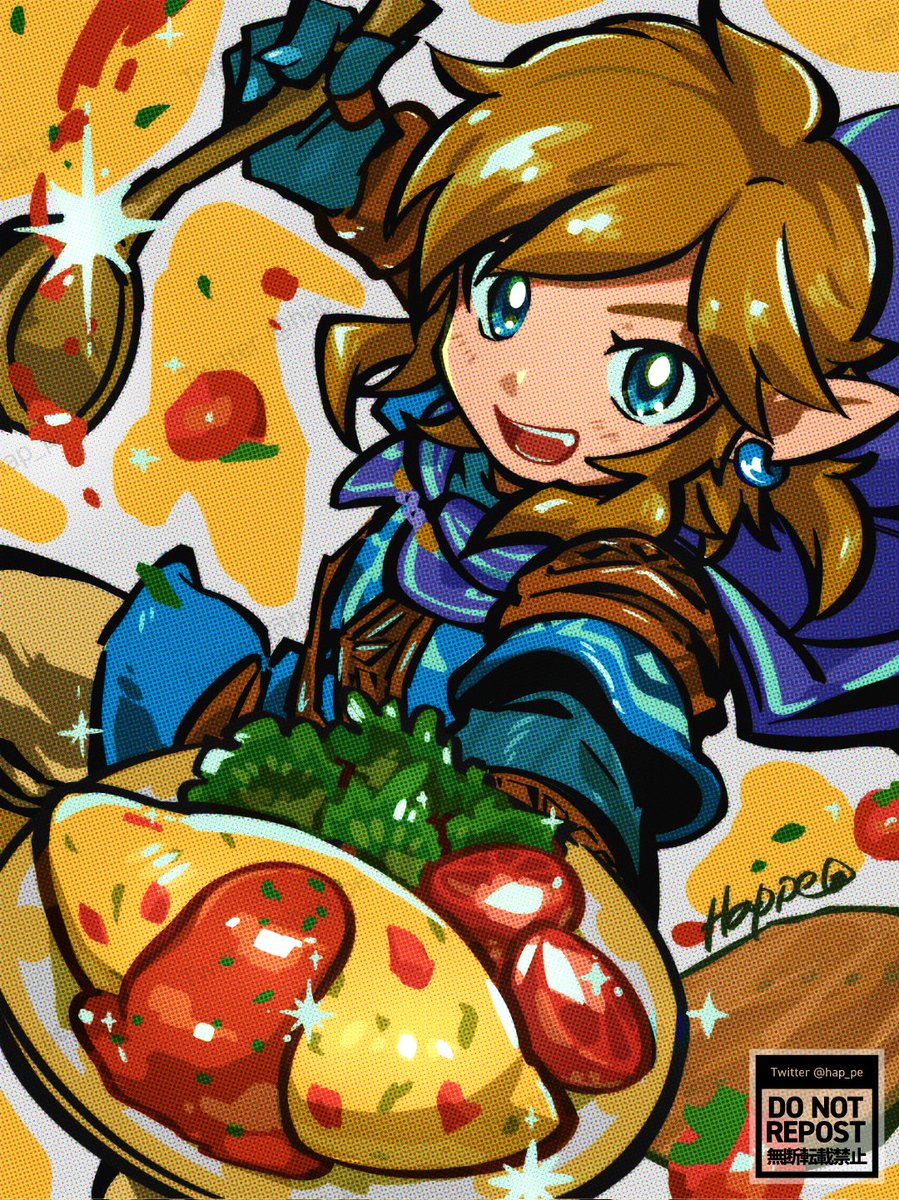 hap_pe's tweet image. やっとできた野菜オムレツ