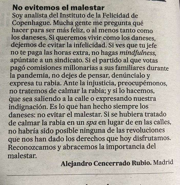 @jl_sastre De l. institut de la felicitat de Copenhaguen No facis mindfulness Apunta’t a un sindicat A un sindicat feminista!!!! 💜🧨💜🧨💜🧨💜🧨💜💜