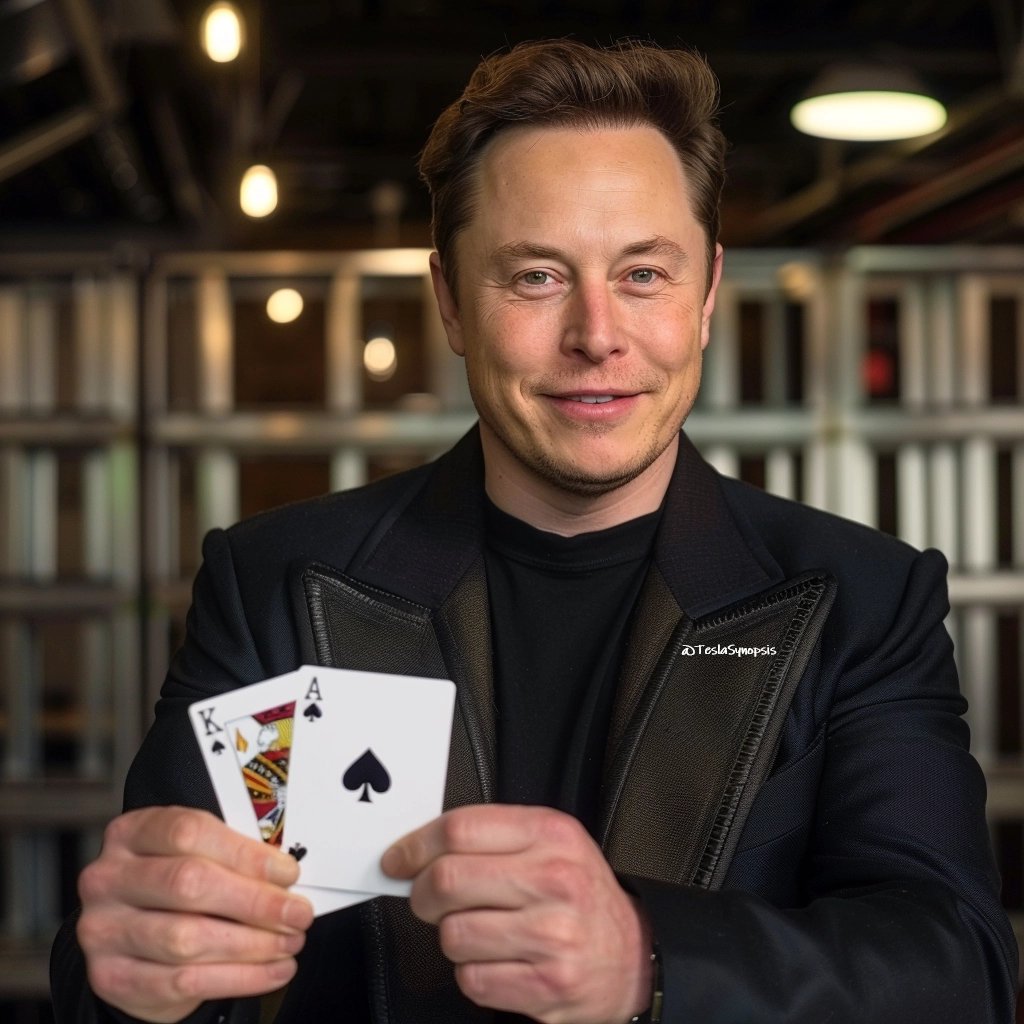 Elon is King of Ace. Always steps ahead of the game.

Tesla Full Self Driving 
SpaceX reusable rockets
Neuralink brain interface

Don't bet against Elon. Do you agree?