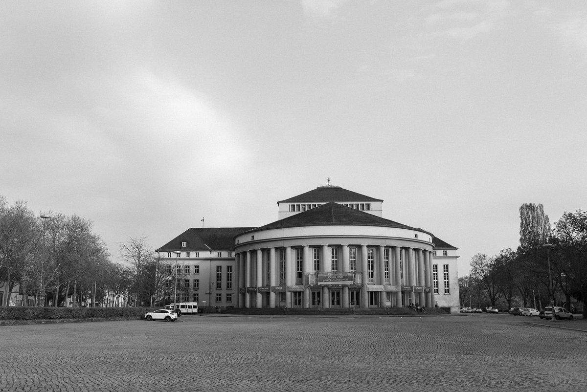 Saarland State Theatre || Saarländisches Staatstheater #saarbrücken #achitecture #urbanphotography #travelphotography #blackandwhite