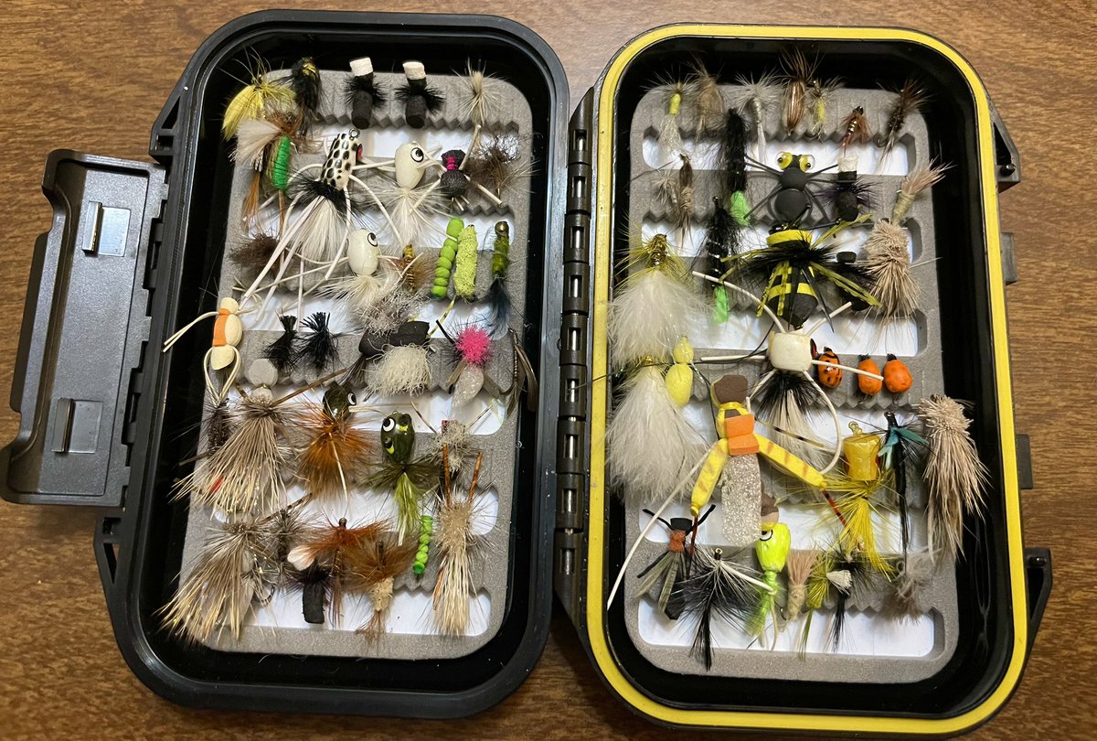 The city pond box. #flyfishing