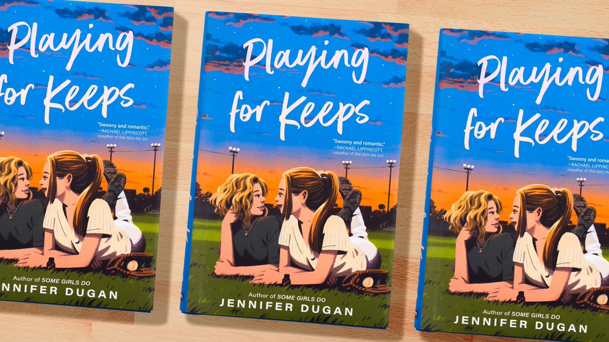 Happy #BookBirthday @JL_Dugan! Playing for Keeps is on shelves today!