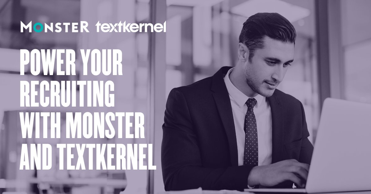 MonsterHiring's tweet image. Looking for ways to access top talent quickly? Together with @Textkernel, we&apos;re making it easier than ever before. 
Click here to learn about our enhanced partnership &amp;amp; find out how you can get a free one-month trial to search our database via #Textkernel: learnmore.monster.com/textkernel
